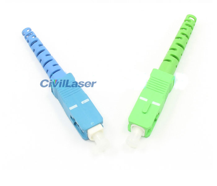 SC Singal Mode Low insertion loss Fiber Optic Connector